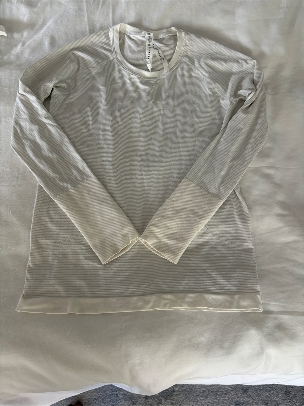 lululemon athletica Long-Sleeve Crewneck Tee - Off-White